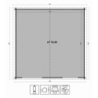 CASETTA STELLA CM. 600X600