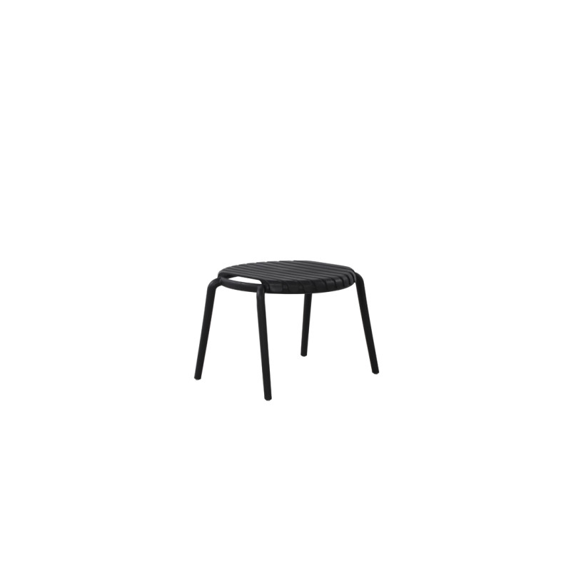 Set Tavolino Balcony + 2 Poltrone Balcony Set Valencia Resina Antracite Moia