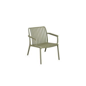 Zoom Set Tavolino Balcony + 2 Poltrone Balcony Set Valencia Resina Verde Moia