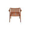 Set Tavolino Balcony + 2 Poltrone Balcony Set Valencia Resina Mattone Moia