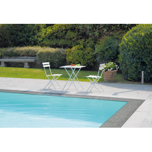 Zoom Set Di 2 Sedie Bistro' In Ferro Avorio Moia