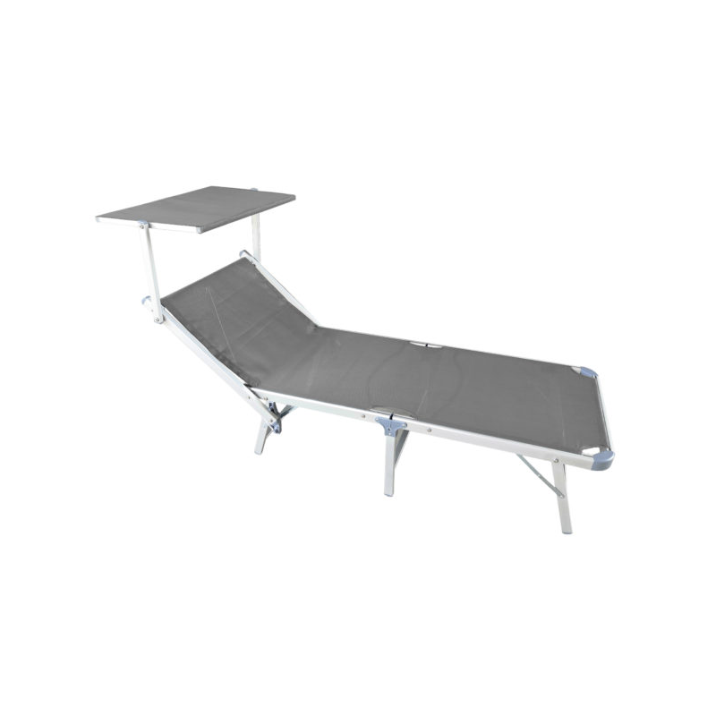 Set Di 2 Lettini Pieghevoli VOUNOT Con Tettuccio Parasole - Per Spiaggia, Piscina E Giardino - Foto 7