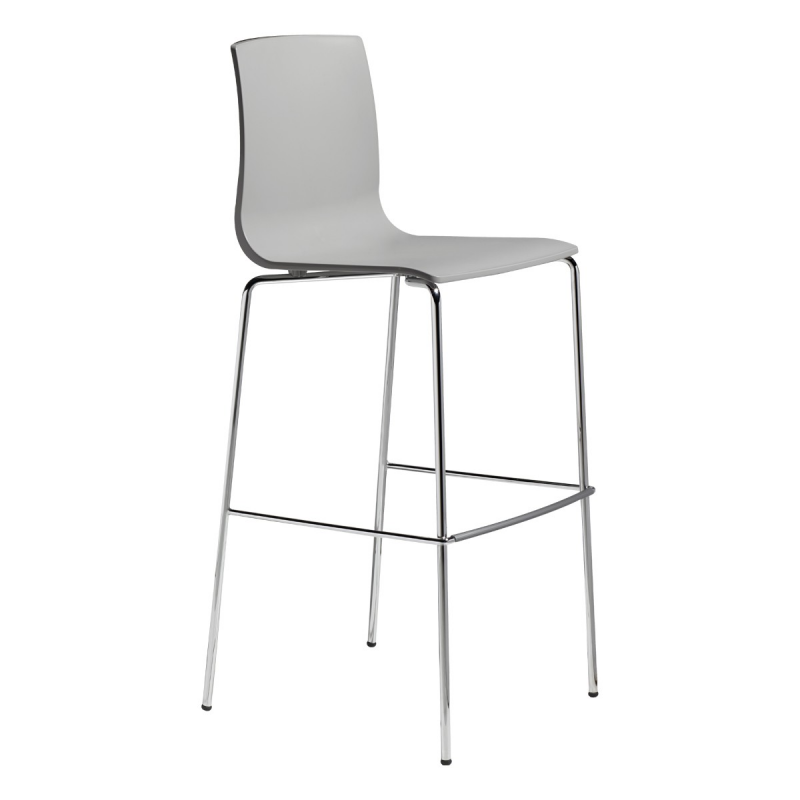 SET DUE SGABELLI ALICE HT 65CM TECNOPOLIMERO MADE IN ITALY SCAB DESIGN