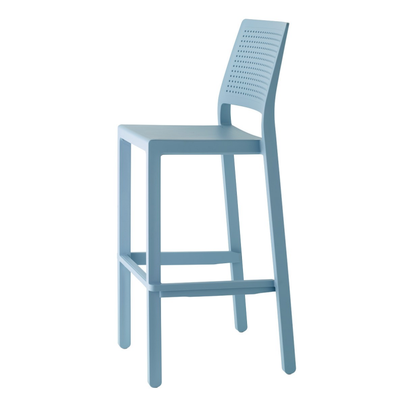 SET 4 SGABELLI EMI TECNOPOLIMERO HT 65CM MADE IN ITALY SCAB DESIGN