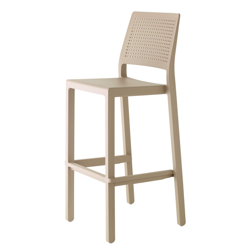 SET 4 SGABELLI EMI TECNOPOLIMERO HT 65CM MADE IN ITALY SCAB DESIGN