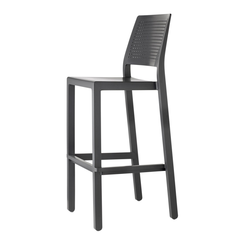 SET 4 SGABELLI EMI TECNOPOLIMERO HT 75CM SCAB DESIGN