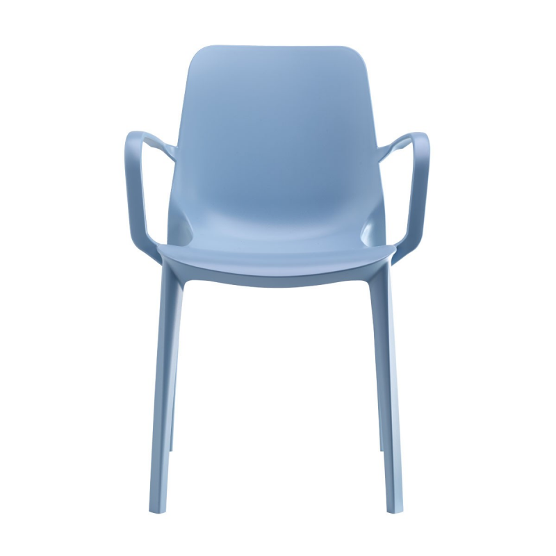 SET 4 SEDIE GINEVRA TECNOPOLIMERO CON BRACCIOLI SCAB DESIGN