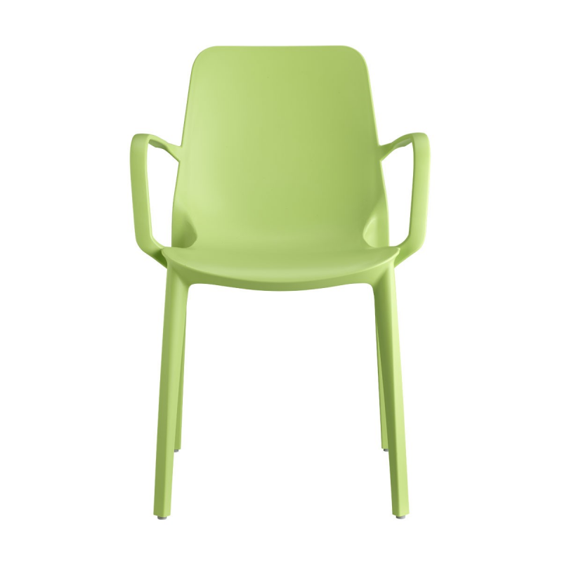 SET 4 SEDIE GINEVRA TECNOPOLIMERO CON BRACCIOLI SCAB DESIGN