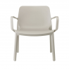 SET 2 SEDIE GINEVRA LOUNGE TECNOPOLIMERO MADE IN ITALY SCAB DESIGN