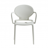 SET 4 SEDIE GIO TECNOPOLIMERO CON BRACCIOLI SCAB DESIGN