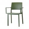 SET 4 SEDIE KATE CON BRACCIOLI TECNOPOLIMERO SCAB DESIGN