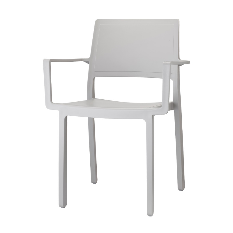 SET 4 SEDIE KATE CON BRACCIOLI TECNOPOLIMERO SCAB DESIGN