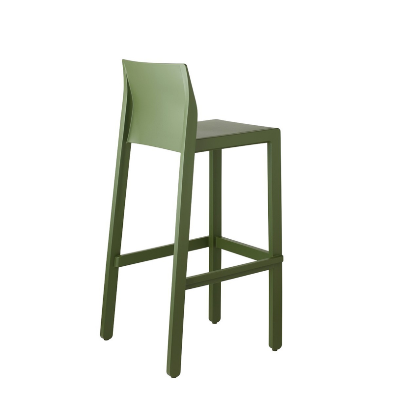 SET 4 SGABELLI KATE TECNOPOLIMERO HT 65CM MADE IN ITALY SCAB DESIGN