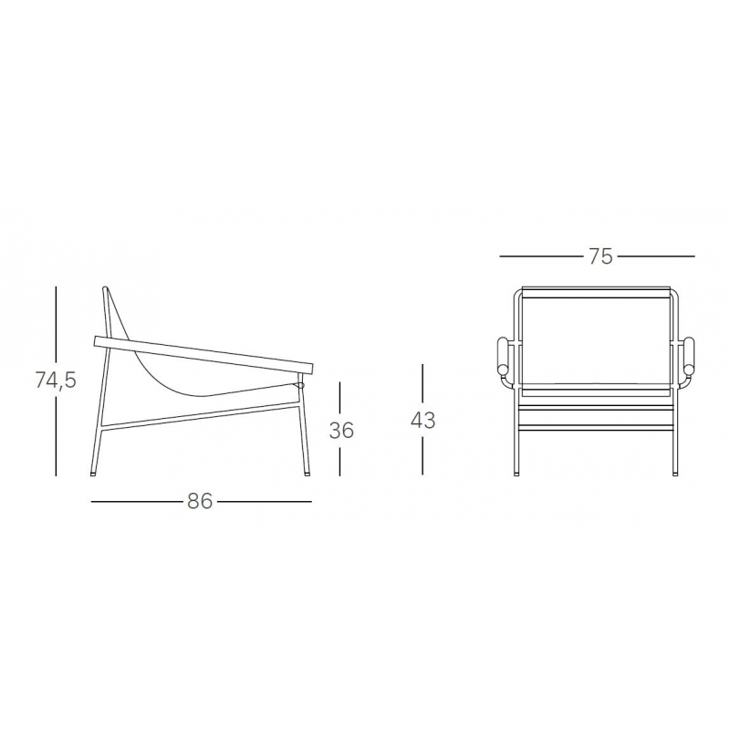 SEDUTA DRESS CODE SMART PER INDOOR MADE IN ITALY SCAB DESIGN