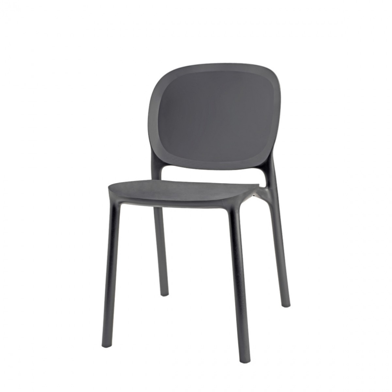 SET 6 SEDIE HUG TECNOPOLIMERO DA POST CONSUMO INDUSTRIALE SCAB DESIGN