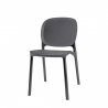 SET 6 SEDIE HUG TECNOPOLIMERO DA POST CONSUMO INDUSTRIALE SCAB DESIGN