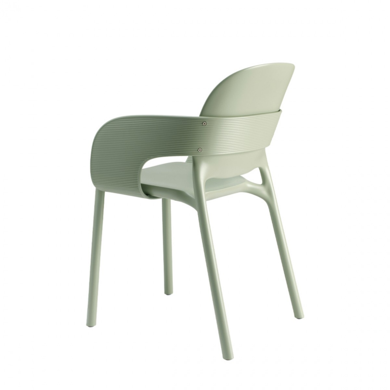 SET 4 POLTRONE HUG TECNOPOLIMERO DA POST CONSUMO INDUSTRIALE SCAB DESIGN