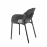 SET 4 POLTRONE HUG TECNOPOLIMERO DA POST CONSUMO INDUSTRIALE SCAB DESIGN