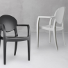 SET 4 SEDIE IGLOO TECNOPOLIMERO MADE IN ITALY SCAB DESIGN