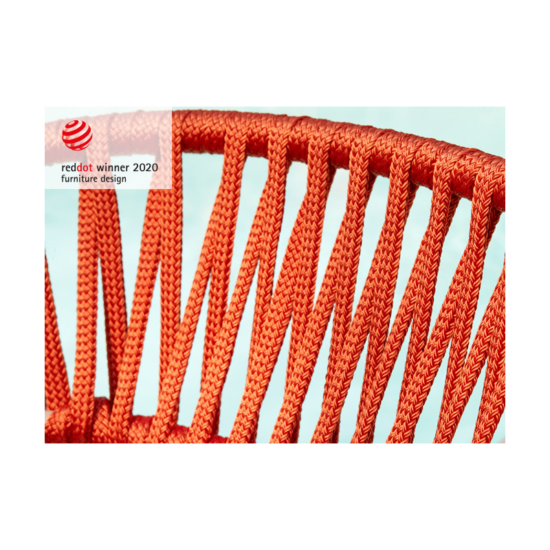 SET DA DUE SEDIA LISA FILÒ CORDA NAUTICA MADE IN ITALY SCAB DESIGN