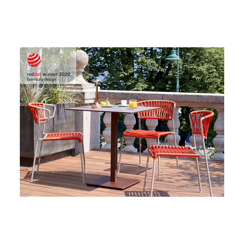 SET DA DUE SEDIA LISA FILÒ CORDA NAUTICA MADE IN ITALY SCAB DESIGN