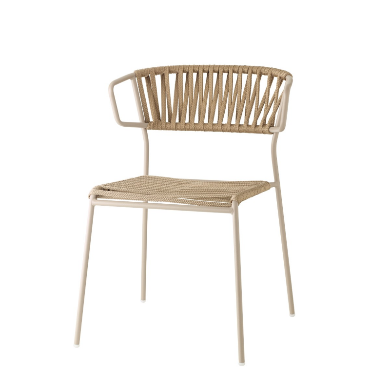 SET DA DUE POLTRONE LISA FILÒ CORDA NAUTICA MADE IN ITALY SCAB DESIGN