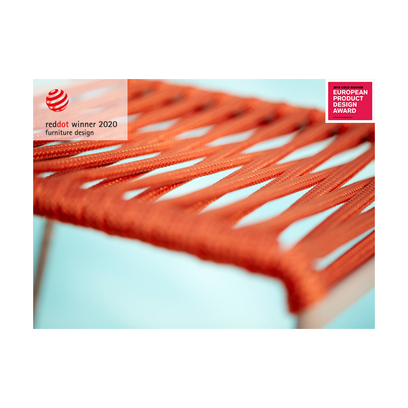 SET DA DUE POLTRONE LISA FILÒ CORDA NAUTICA MADE IN ITALY SCAB DESIGN