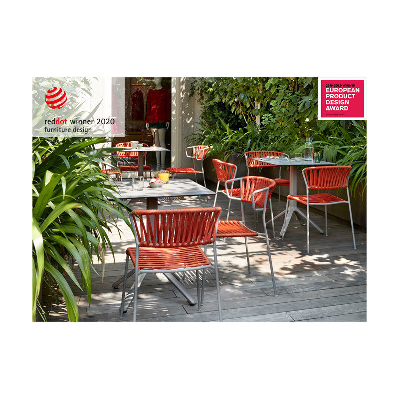 SET DA DUE POLTRONE LISA FILÒ CORDA NAUTICA MADE IN ITALY SCAB DESIGN