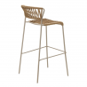 SGABELLO LISA FILÒ CORDA NAUTICA HT 65 MADE IN ITALY SCAB DESIGN