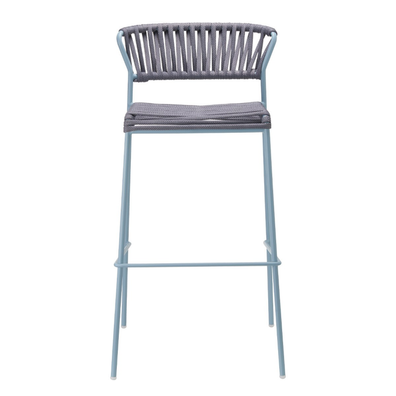 SGABELLO LISA FILÒ CORDA NAUTICA HT 65 MADE IN ITALY SCAB DESIGN