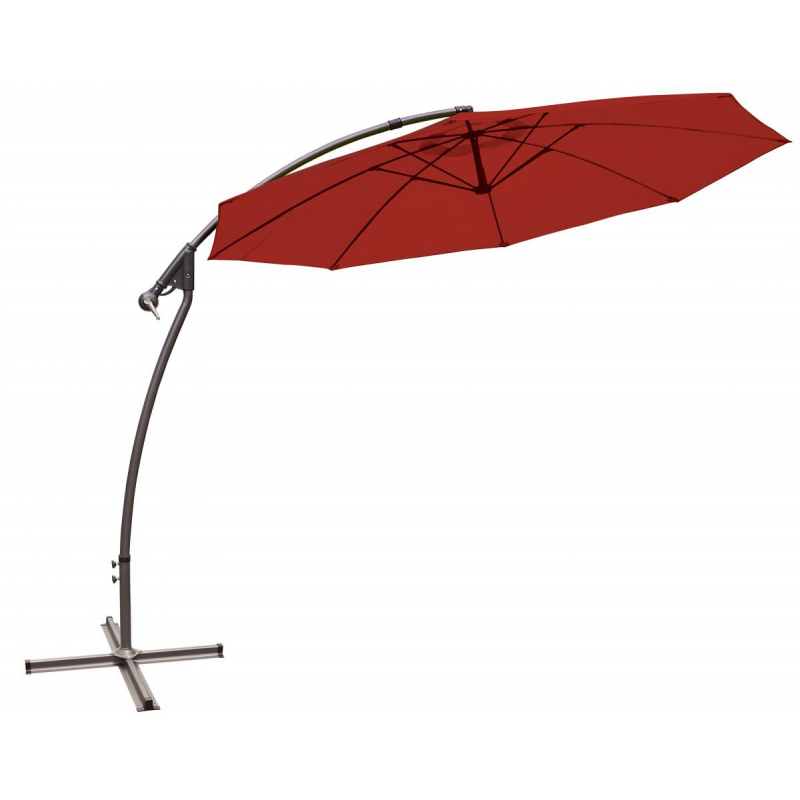 OMBRELLONE A BRACCIO PALAWAN BURGUNDY 3M CASACOLLECTION