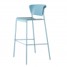 SET DUE SGABELLO LISA TECNOPOLIMERO HT 75CM SCAB DESIGN MADE IN ITALY