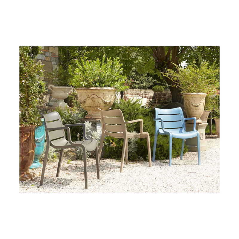 SET DA 4 SEDIA SUNSET TECNOPOLIMERO SCAB DESIGN MADE IN ITALY