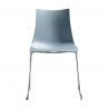 SET 2 SEDIE ZEBRA A SLITTA TECNOPOLIMERO SCABDESIGN MADE IN ITALY