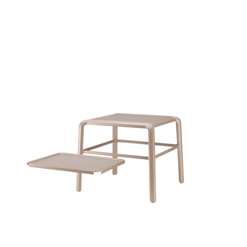 SET DUE TAVOLINI VELA TECNOPOLIMERO SCABDESIGN MADE IN ITALY