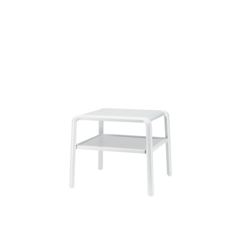 SET DUE TAVOLINI VELA TECNOPOLIMERO SCABDESIGN MADE IN ITALY