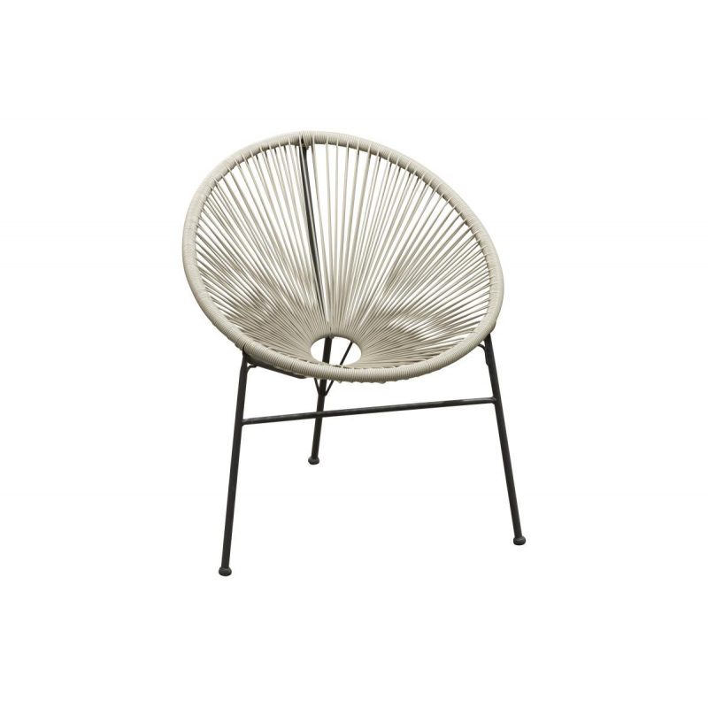 SET DUE POLTRONE ARKI RATTAN GRIGIO CHIARO CASACOLLECTION