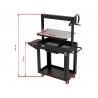 BARBECUE SANTA MARIA 80x46,5x21 cm GMR TRADING