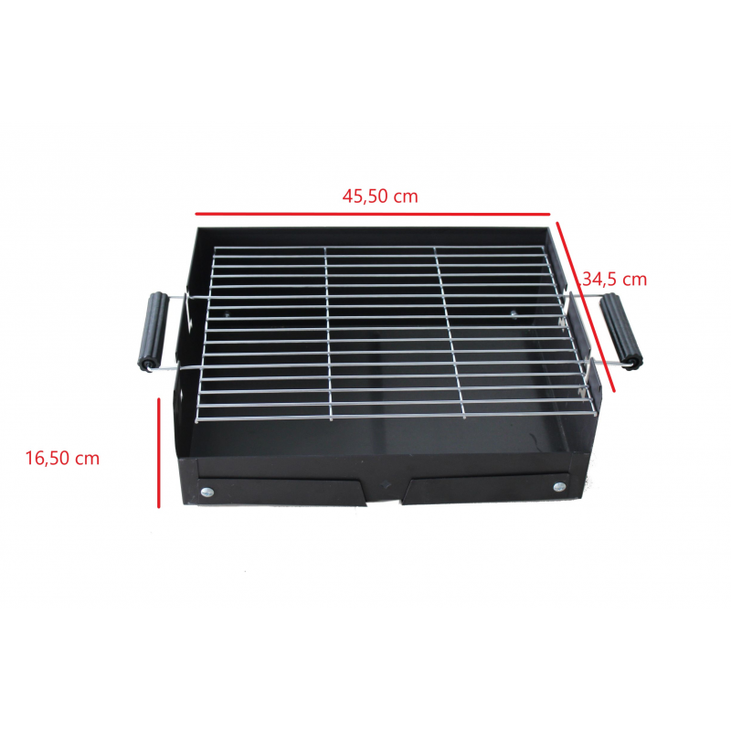 BARBECUE AVENTURE 50,5x34,5x31,5 cm GMR TRADING