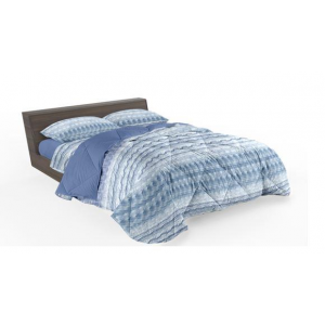 COPRIPIUMINO COTONE 1 PIAZZA EMEZZA TORTUGA BLU VACCHETTI