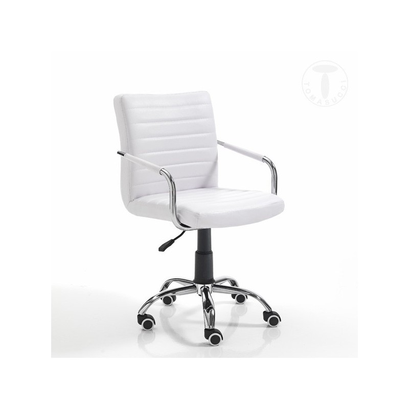 POLTRONA UFFICIO "MILKO WHITE" TOMASUCCI