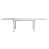 Set Tavolo Montecatini + 8 Sedie Pola Alluminio Bianco Text Grigio Chiaro Moia
