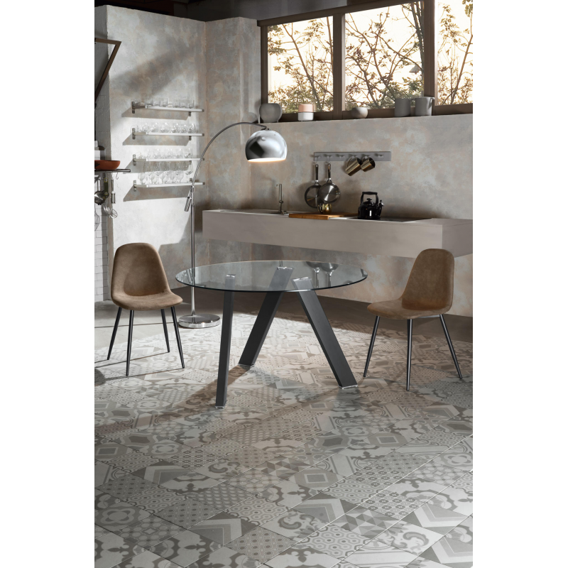 Rondo' STONES Tavolo Fisso 120 x 75 H cm