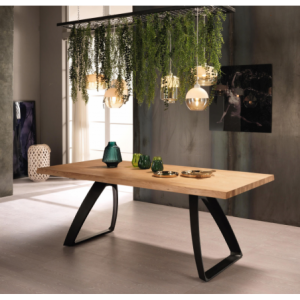 Bridge STONES Tavolo Fisso 100x200cm H76cm rovere