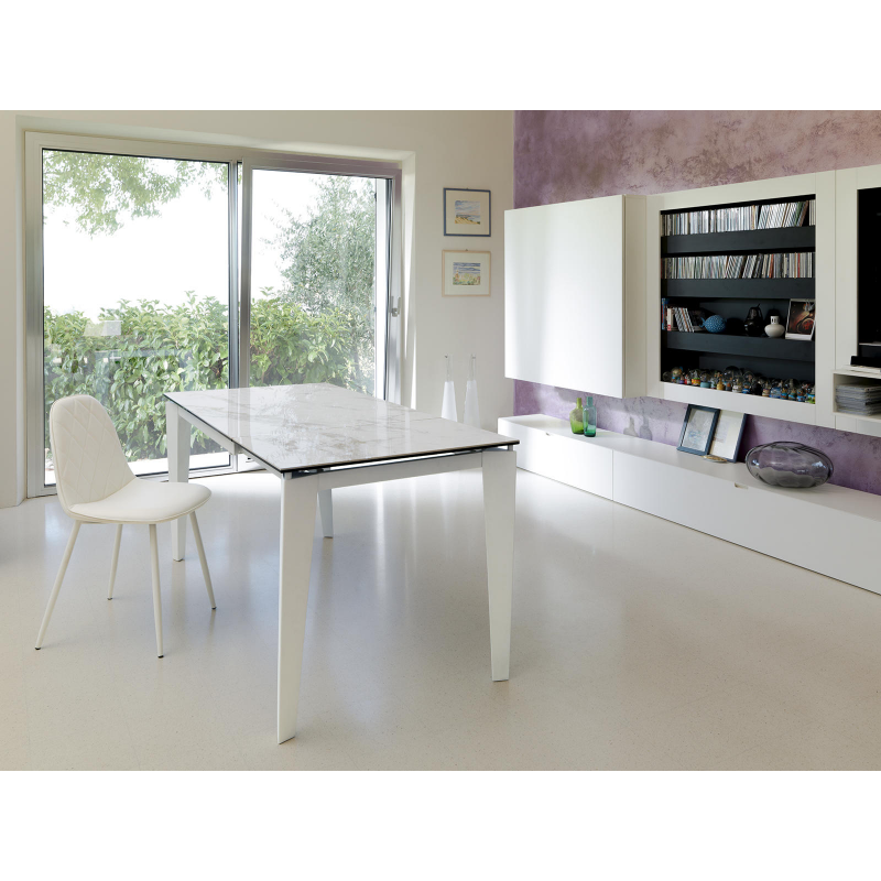 Ceramica 2 STONES Tavolo Allungabile 120/170 x 80 cm