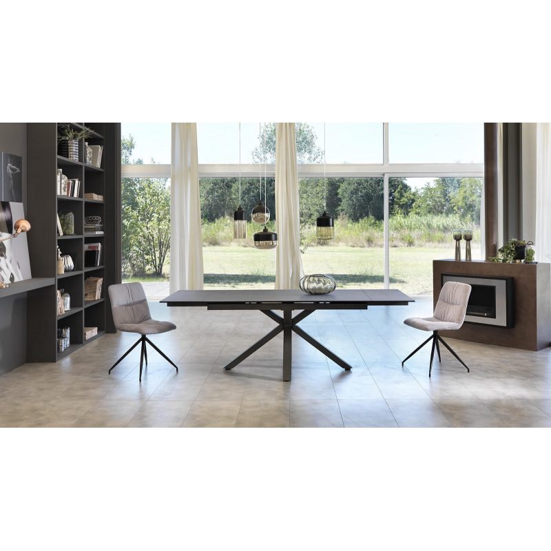 Ceramica 1 STONES Tavolo Allungabile 160/240 x 90 cm