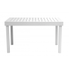 Set Tavolo Montecatini + 8 Sedie Regista Paros Alluminio Bianco/Text Grigio Chiaro Moia