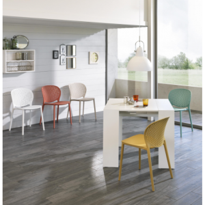 Zoom Pinocchio STONES Consolle Allungabile 42,5/302,5 x 76 H cm bianco