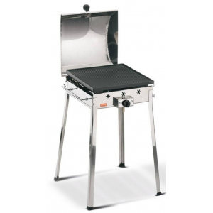 BARBECUE GHISA GAS MONO INOX MADE IN ITALY
