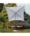 Ombrellone Kronos palo centrale 200x200cm Diff.